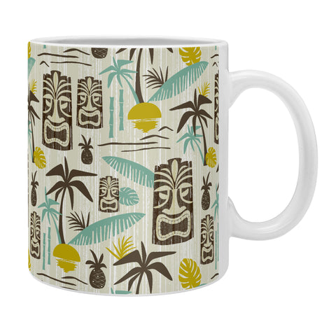 Heather Dutton Island Tiki Tan Coffee Mug