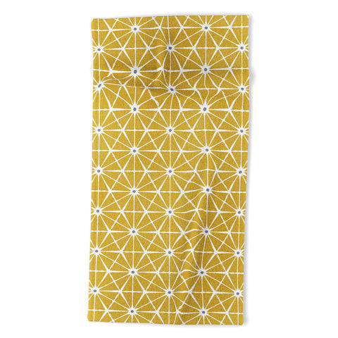 Heather Dutton Luminous Yellow Beach Towel