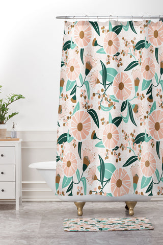 Heather Dutton Madelyn Shower Curtain And Mat