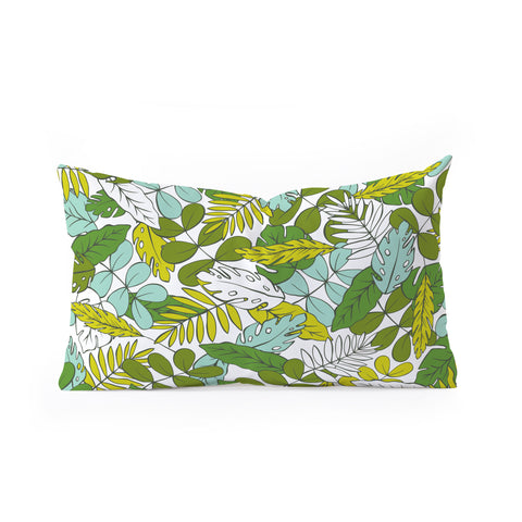 Heather Dutton Modern Tropics Oblong Throw Pillow