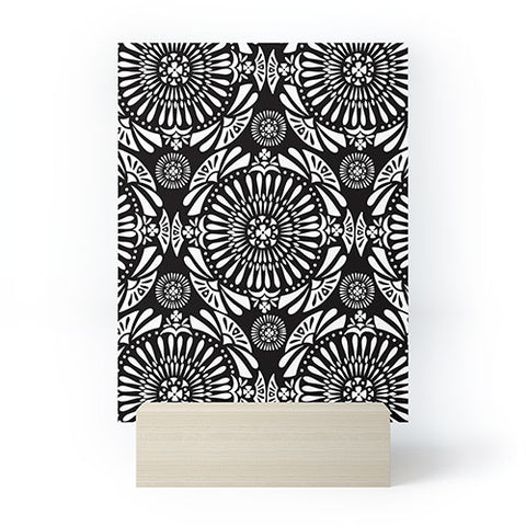 Heather Dutton Mystral Black and White Mini Art Print