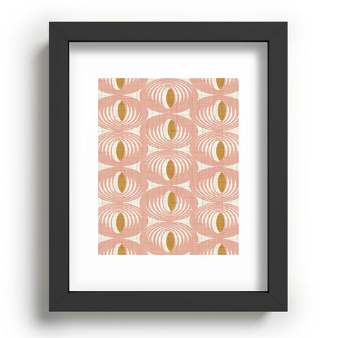 Heather Dutton Oculus Pink Recessed Framing Rectangle