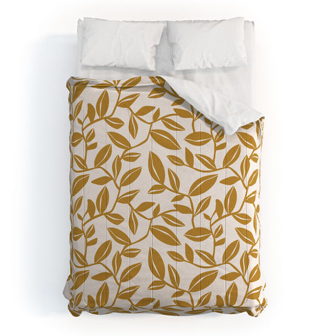 Heather Dutton Orchard Cream Goldenrod Comforter