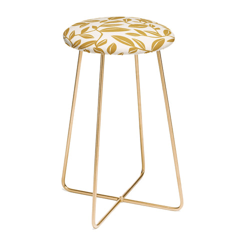 Heather Dutton Orchard Cream Goldenrod Counter Stool