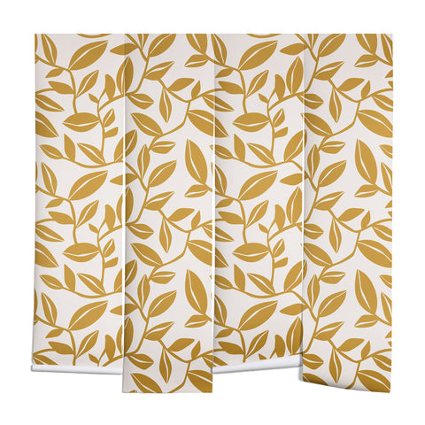 Heather Dutton Orchard Cream Goldenrod Wall Mural