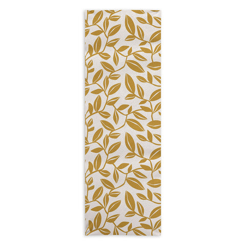 Heather Dutton Orchard Cream Goldenrod Yoga Towel