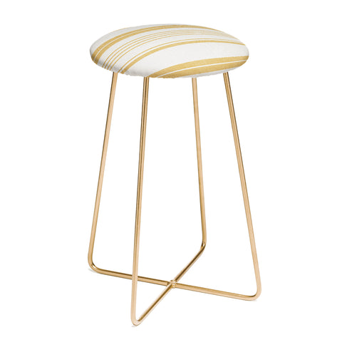Heather Dutton Pathway Goldenrod Counter Stool