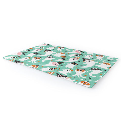 Heather Dutton Peek A Boo Party Mint Area Rug