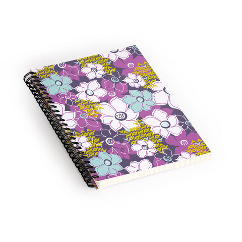 Heather Dutton Petals and Pods Orchid Spiral Notebook