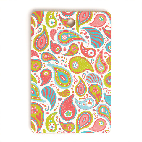 Heather Dutton Power Paisley Cutting Board Rectangle
