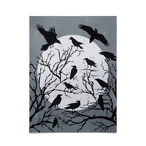 Heather Dutton Ravens Call Midnight Poster