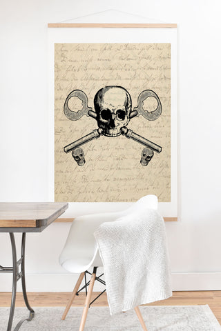 Heather Dutton Skeleton Key Art Print And Hanger