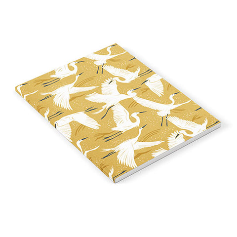 Heather Dutton Soaring Wings Goldenrod Yellow Notebook