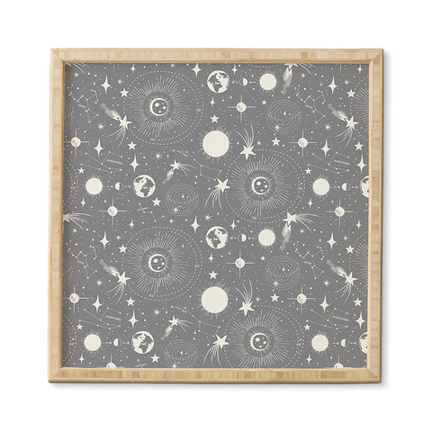 Heather Dutton Solar System Moondust Framed Wall Art