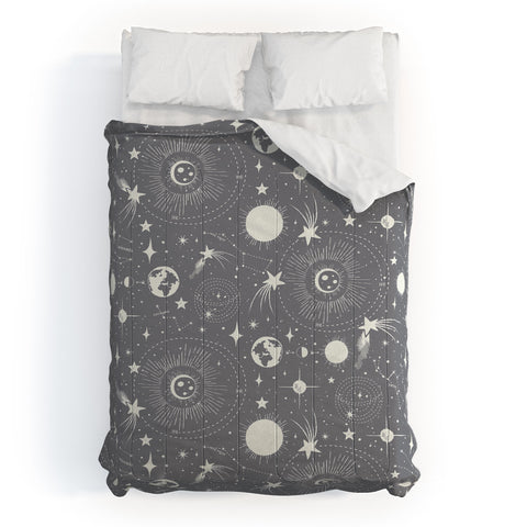 Heather Dutton Solar System Moondust Comforter