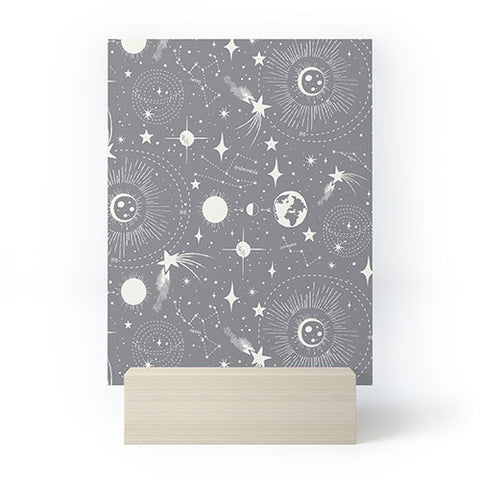 Heather Dutton Solar System Moondust Mini Art Print