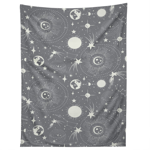 Heather Dutton Solar System Moondust Tapestry