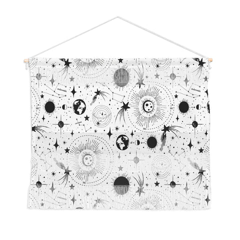 Heather Dutton Solar System White Wall Hanging Landscape