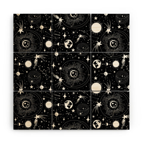 Heather Dutton Solar System Wood Wall Mural