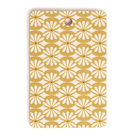 Heather Dutton Solstice Goldenrod Cutting Board Rectangle