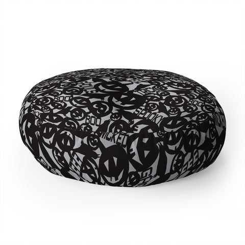 Heather Dutton Something Wicked This Way Comes Floor Pillow Round