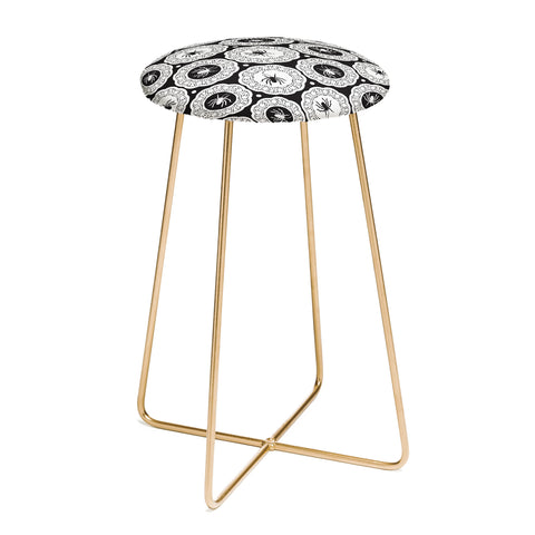 Heather Dutton Spiders Delight Counter Stool