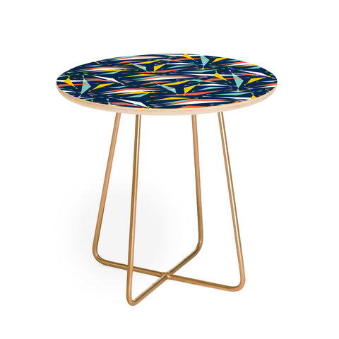 Heather Dutton Swizzlestick Party Girl Round Side Table