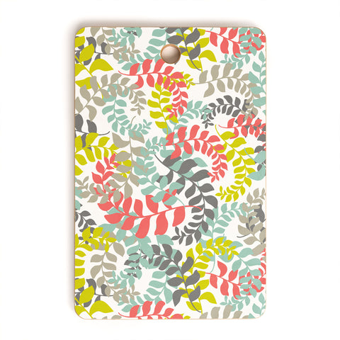 Heather Dutton Undertow Coral Cutting Board Rectangle