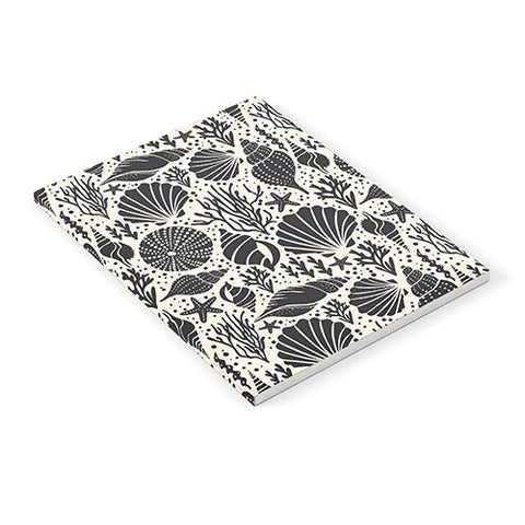 Heather Dutton Washed Ashore Ivory Charcoal Notebook