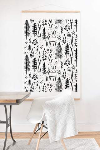 Heather Dutton Winter Wonderland White Art Print And Hanger
