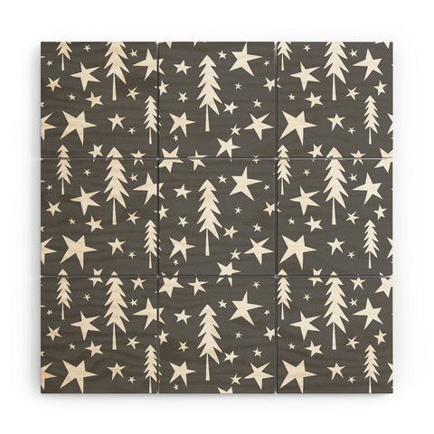 Heather Dutton Wish Upon A Star Grey Wood Wall Mural