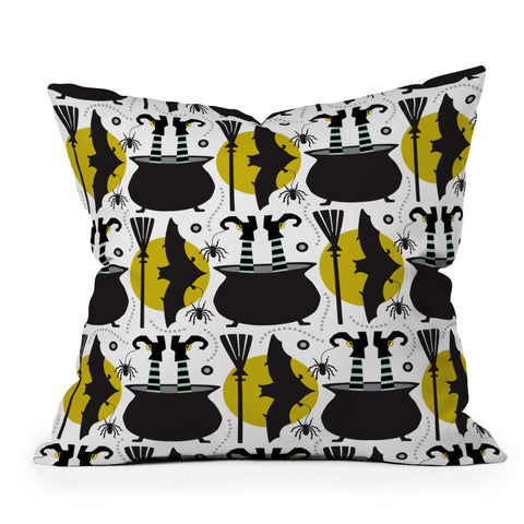 Heather Dutton Witching Hour Throw Pillow
