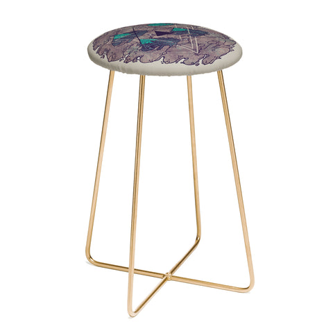 Hector Mansilla Amidst the Mist Counter Stool