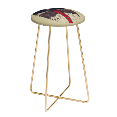 Hector Mansilla The Lost Obelisk Counter Stool
