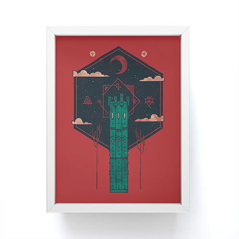 Hector Mansilla The Tower Framed Mini Art Print