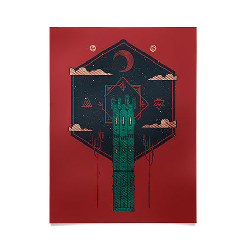 Hector Mansilla The Tower Poster