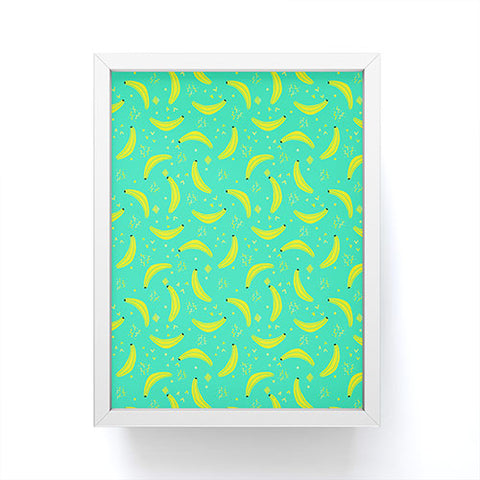 Hello Sayang Bananas Over Bananas Framed Mini Art Print