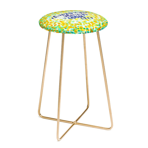 Hello Sayang Champagne is Always A Good Idea Counter Stool