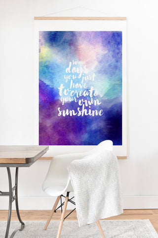 Hello Sayang Create Your Own Sunshine Art Print And Hanger