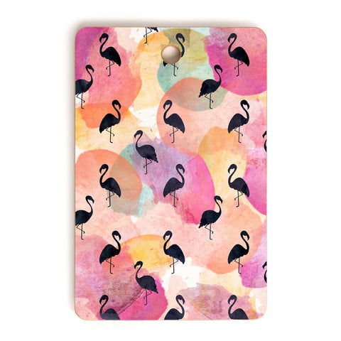 Hello Sayang Dance Like A Flamingo Cutting Board Rectangle