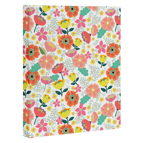 Hello Sayang Day Wild Flowers Art Canvas