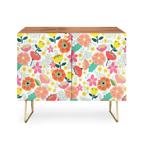 Hello Sayang Day Wild Flowers Credenza