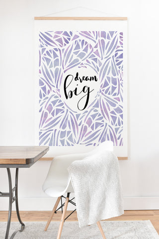 Hello Sayang Dream Big Butterfly Art Print And Hanger
