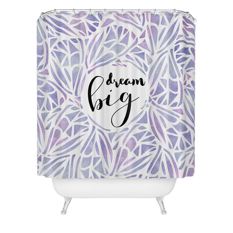 Hello Sayang Dream Big Butterfly Shower Curtain