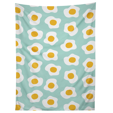 Hello Sayang Eggcellent Blue Eggs Tapestry