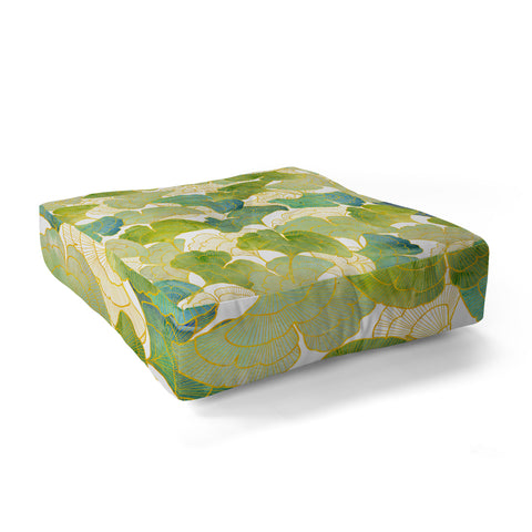Hello Sayang Gingko Forest Floor Pillow Square