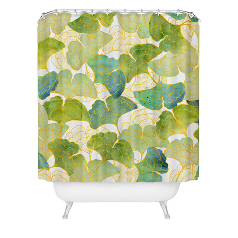 Hello Sayang Gingko Forest Shower Curtain
