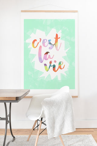 Hello Sayang It Is The Life Art Print And Hanger