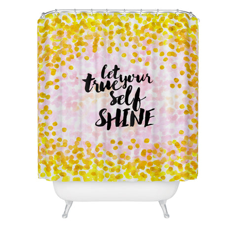 Hello Sayang Let Your True Self Shinea Shower Curtain