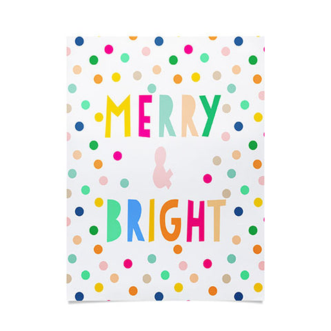 Hello Sayang Merry And Bright Polka Dots Poster